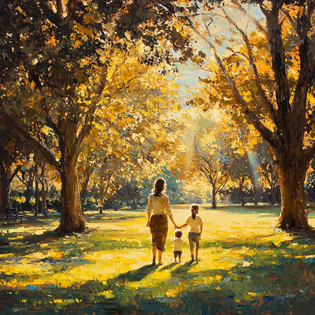 Sunlit Strolls DIY Paint By Numbers