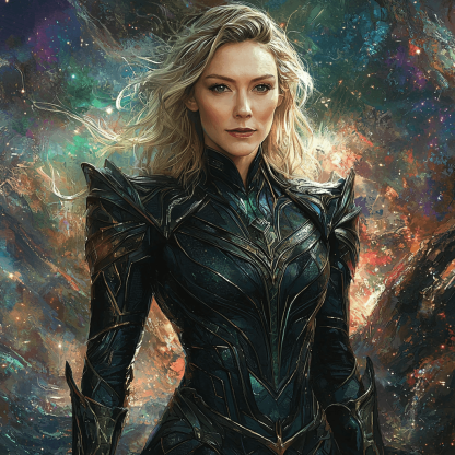 Cate Blanchett: The Majestic Transformations Of Hela Numbered Painting Kits