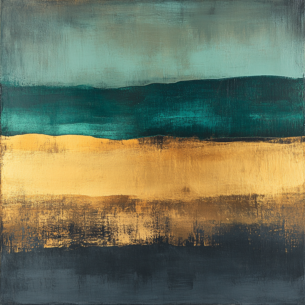 Max Ernst Inspired Abstract Landscape Of Elemental Flux paint by number