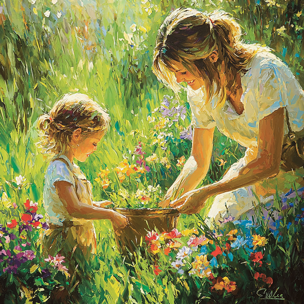 Seeds Of Love Paint By Color