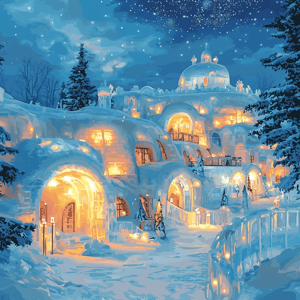 The Icehotel Paint By Number