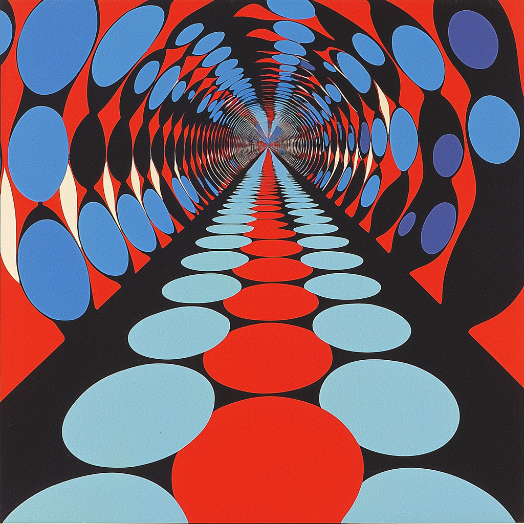 Yayoi Kusama Inspired Spherical Infinity DIY Paint By Numbers