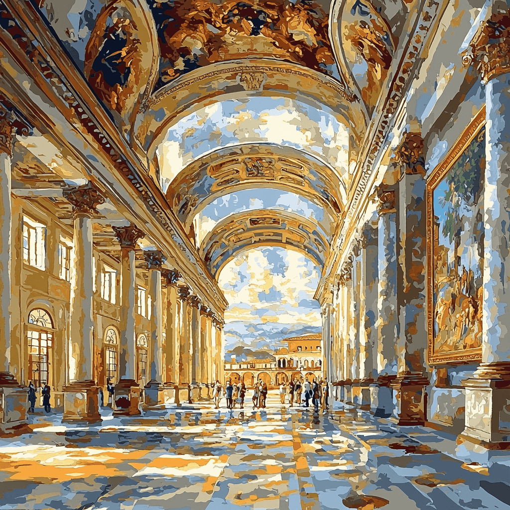 Uffizi Gallery Painting By Numbers Kit