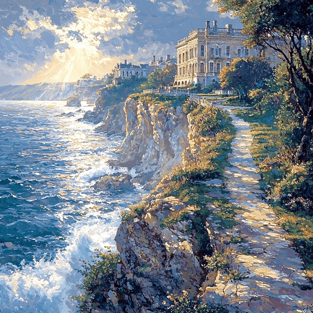 Cliff Walk Painting By Numbers Kit