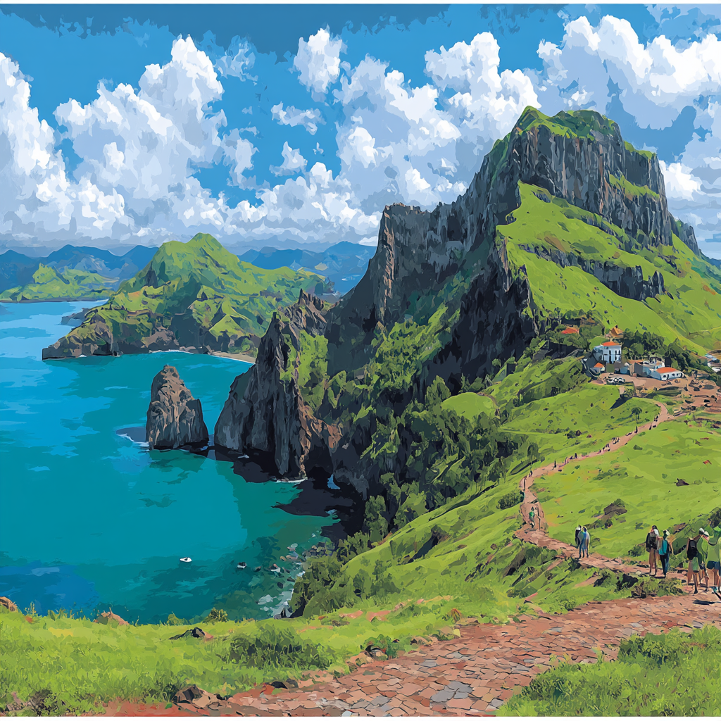 Islands Of Azores Paint By Number