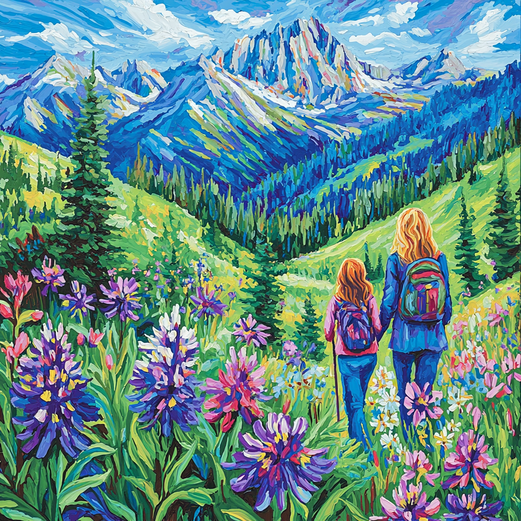 Mountain Morning Harmony Paint By Numbers Art