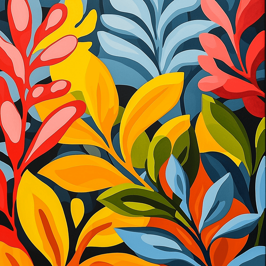 Michelangelo Inspired Vibrant Spirit Paint By Color