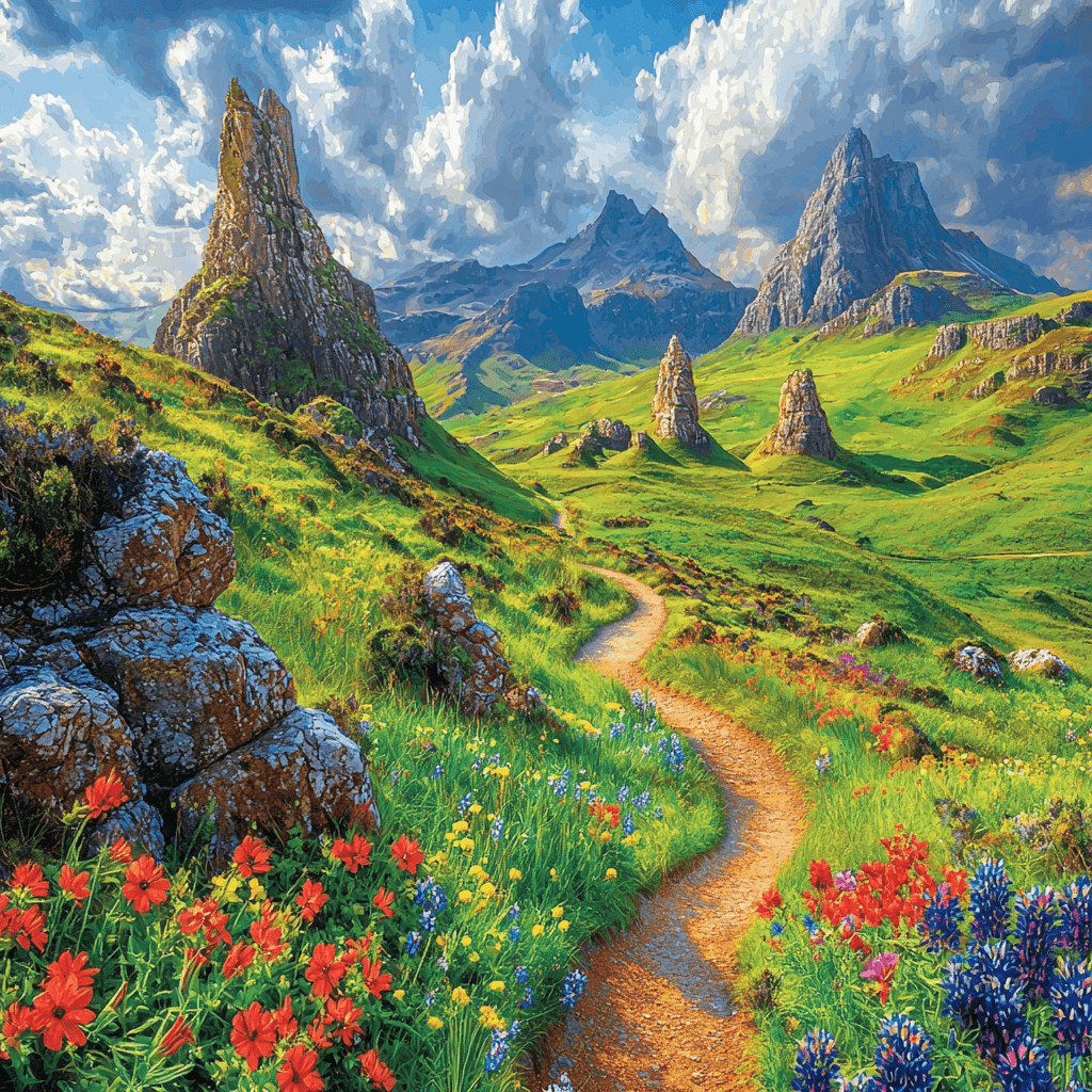 Skye's The Limit Tours Numbered Painting Kits