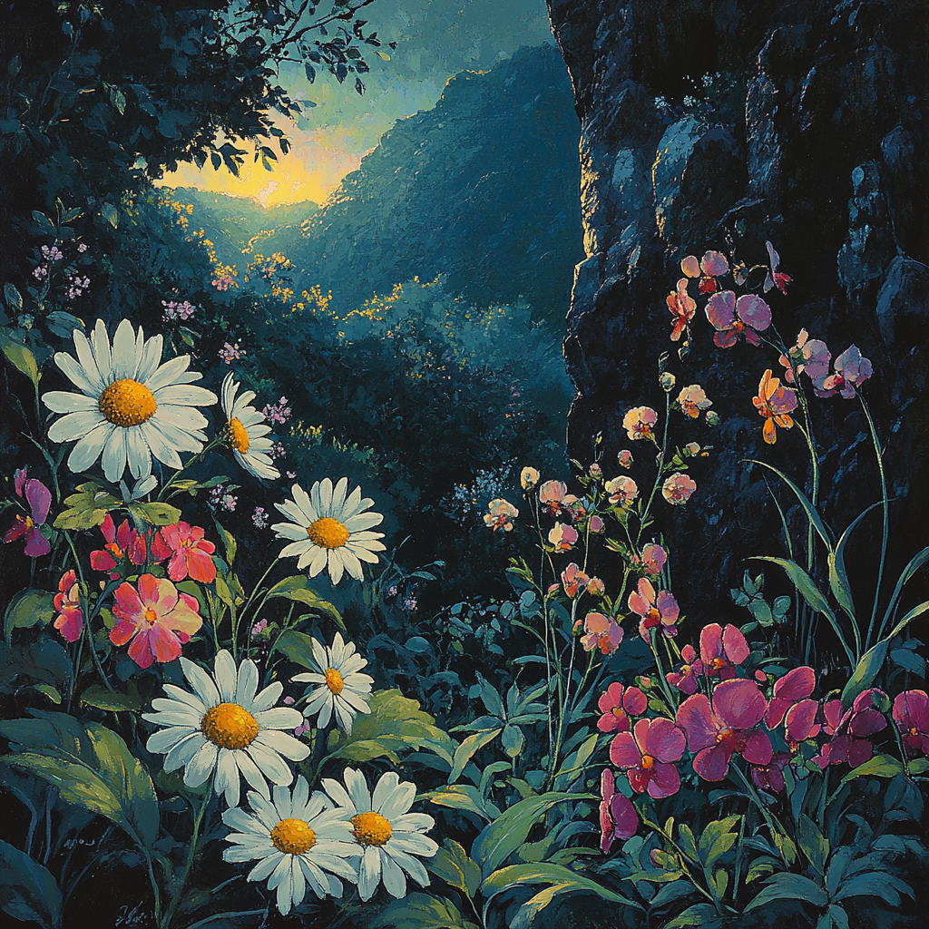 Caravaggio Inspired Enchanted Meadow Painting by numbers kit