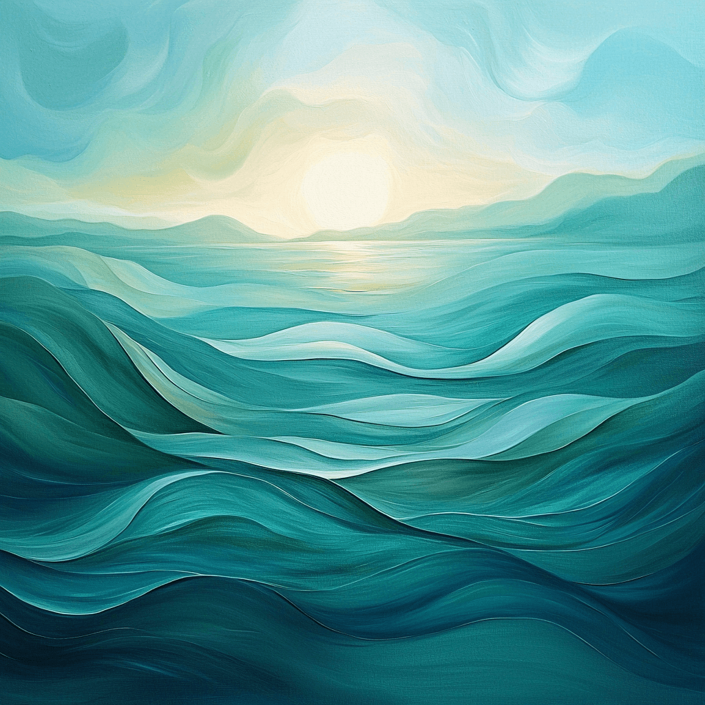 Michelangelo Inspired Mystic Ocean Whispers Painting Number Kit