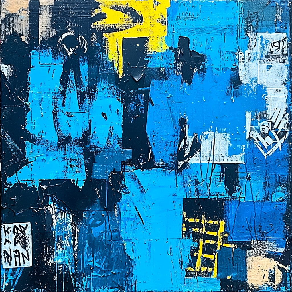 Jean-Michel Basquiat Inspired Fragments Of Identity Paint By Numbers Kits