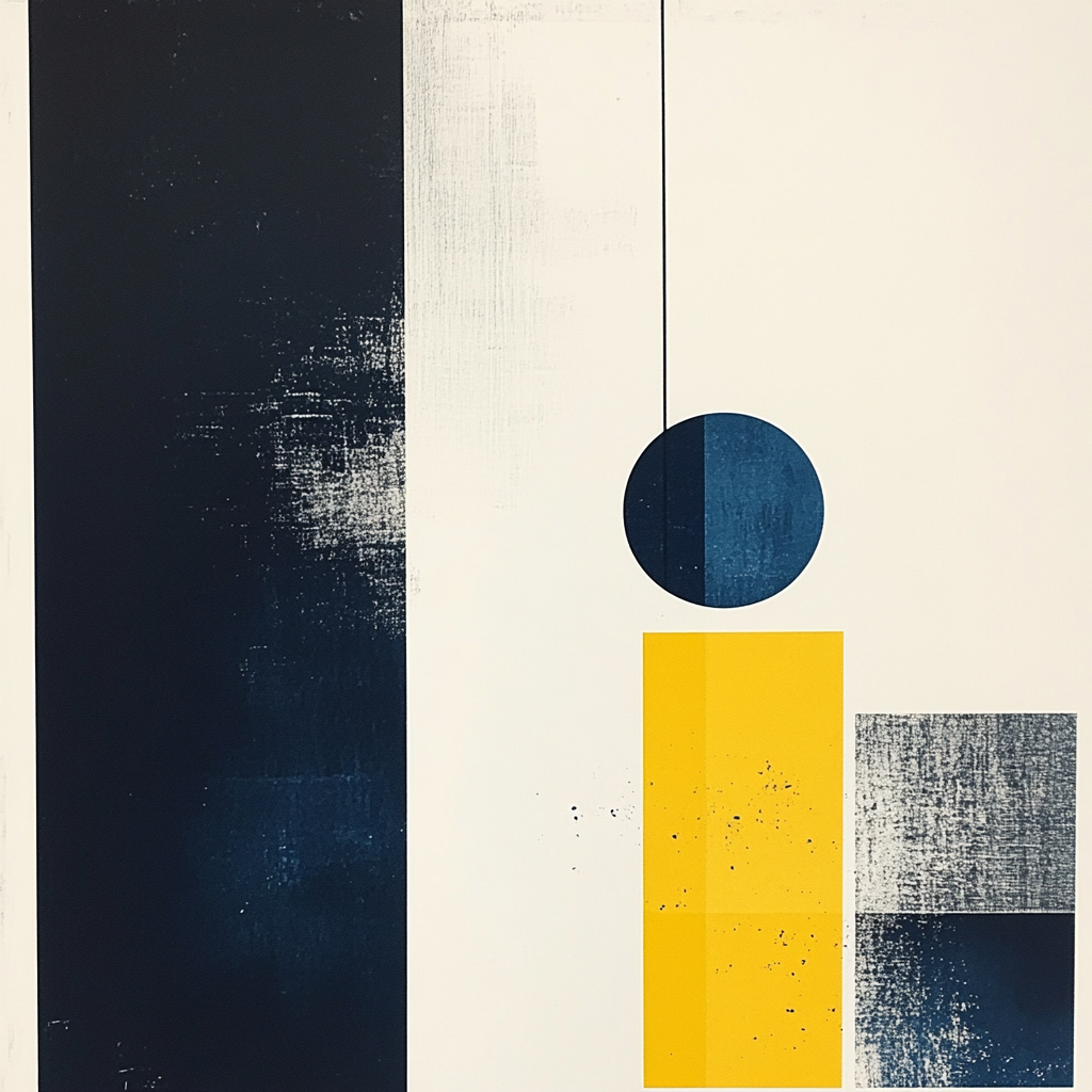 Kazimir Malevich Inspired Urban Grid paint by number