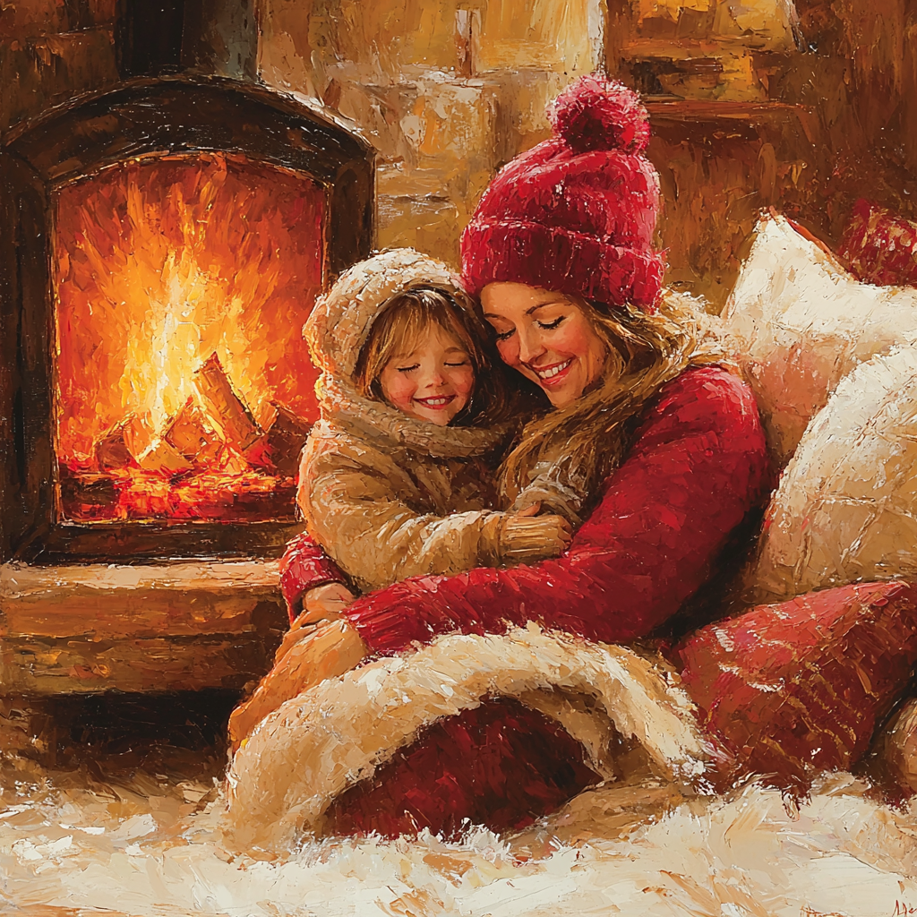 Winter Memories Painting Number Kit