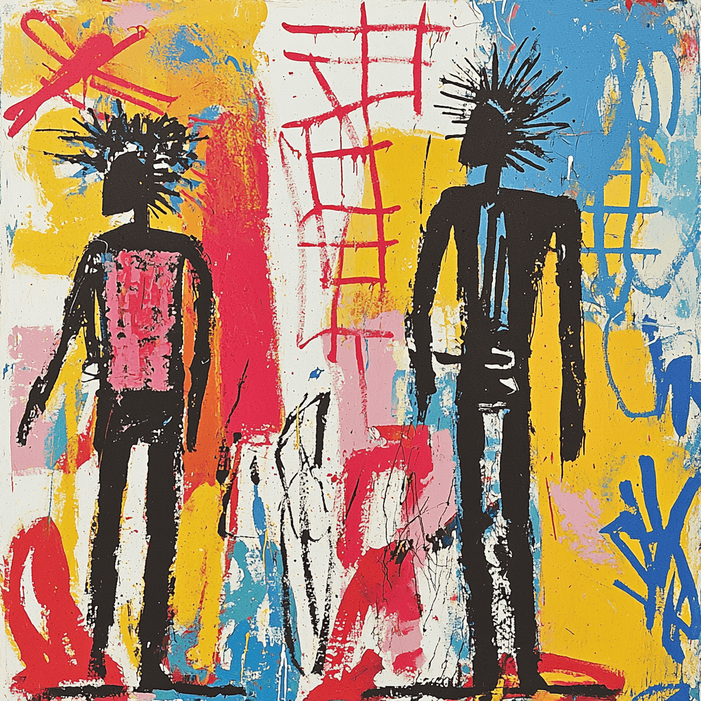 Jean-Michel Basquiat Inspired A Mosaic Of Cultures DIY Paint By Numbers