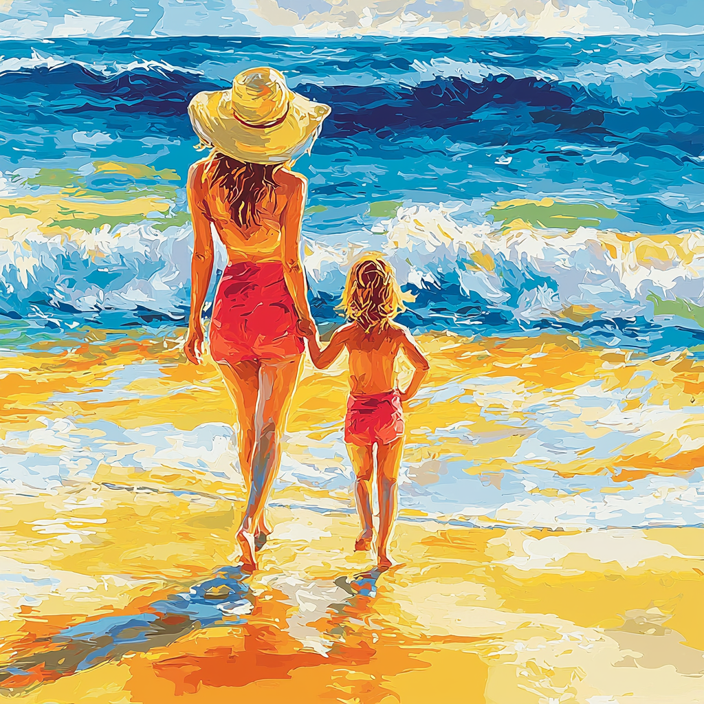 Sunshine And Laughter Painting Number Kit