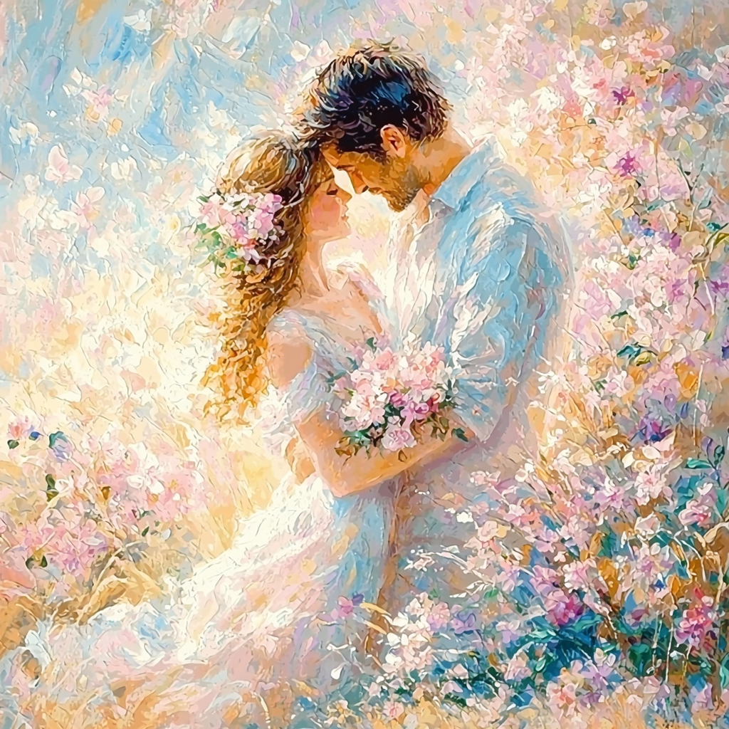 Warm Embrace Painting Number Kit