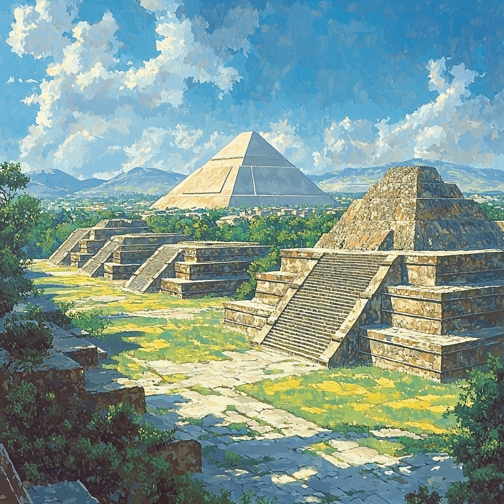 Teotihuacan - Mexico Paint By Numbers