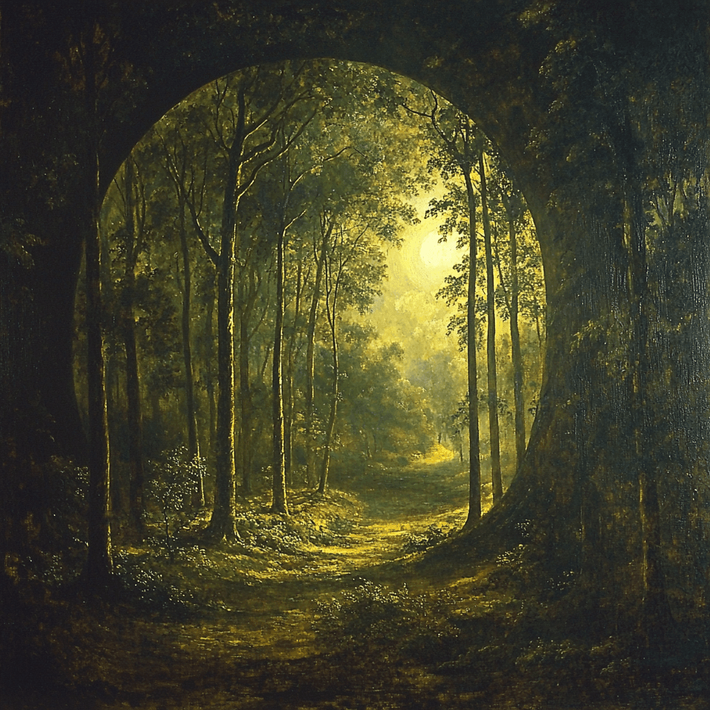 Henry Fuseli Inspired Gothic Woodland Whisper Paint By Numbers