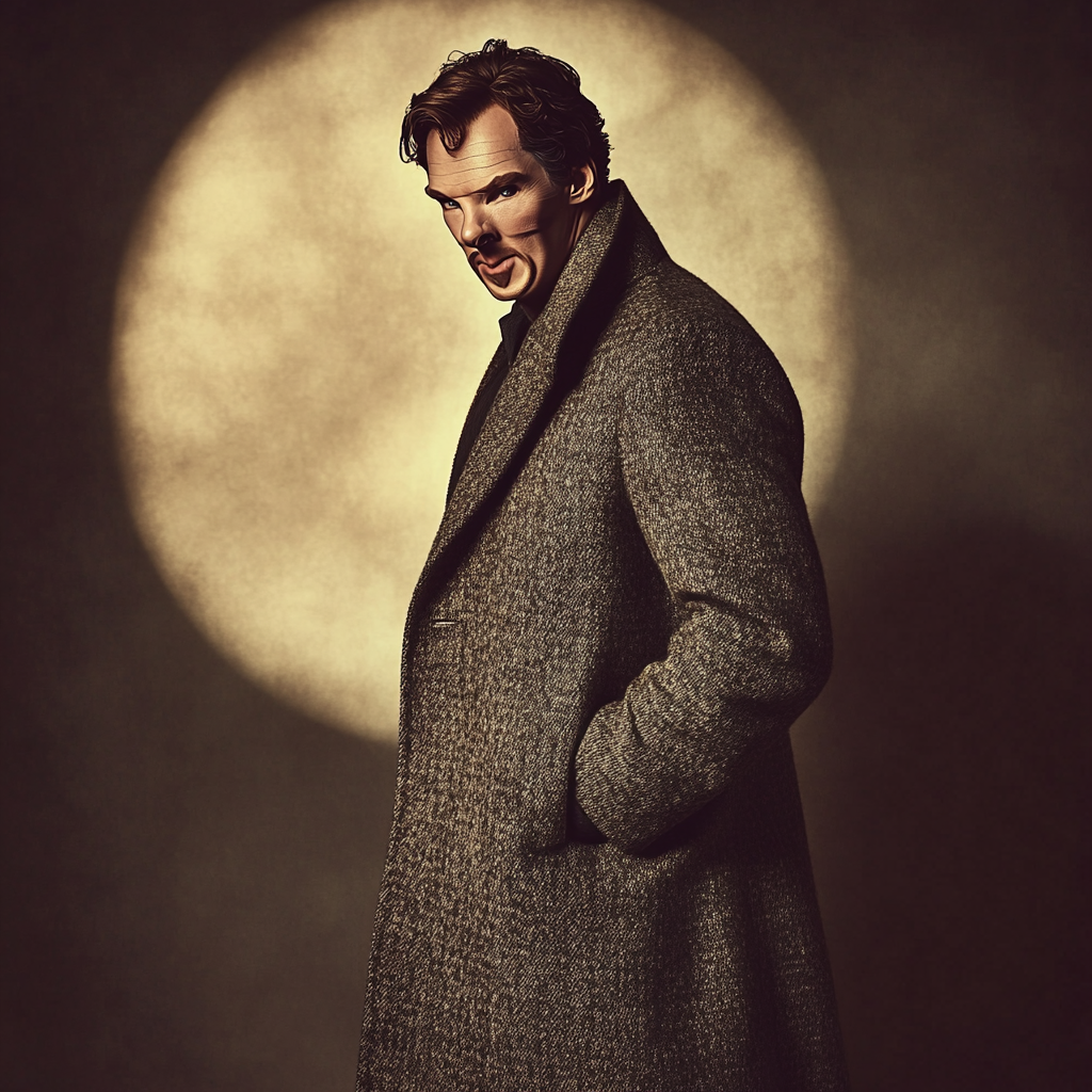 Benedict Cumberbatch: Threads Of Mystic Thought paint by numbers