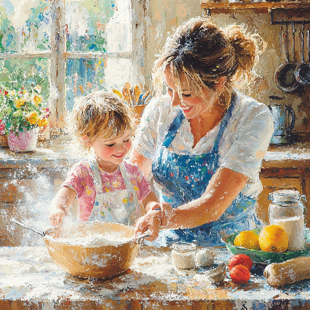 Bonding Over Baking Painting Number Kit