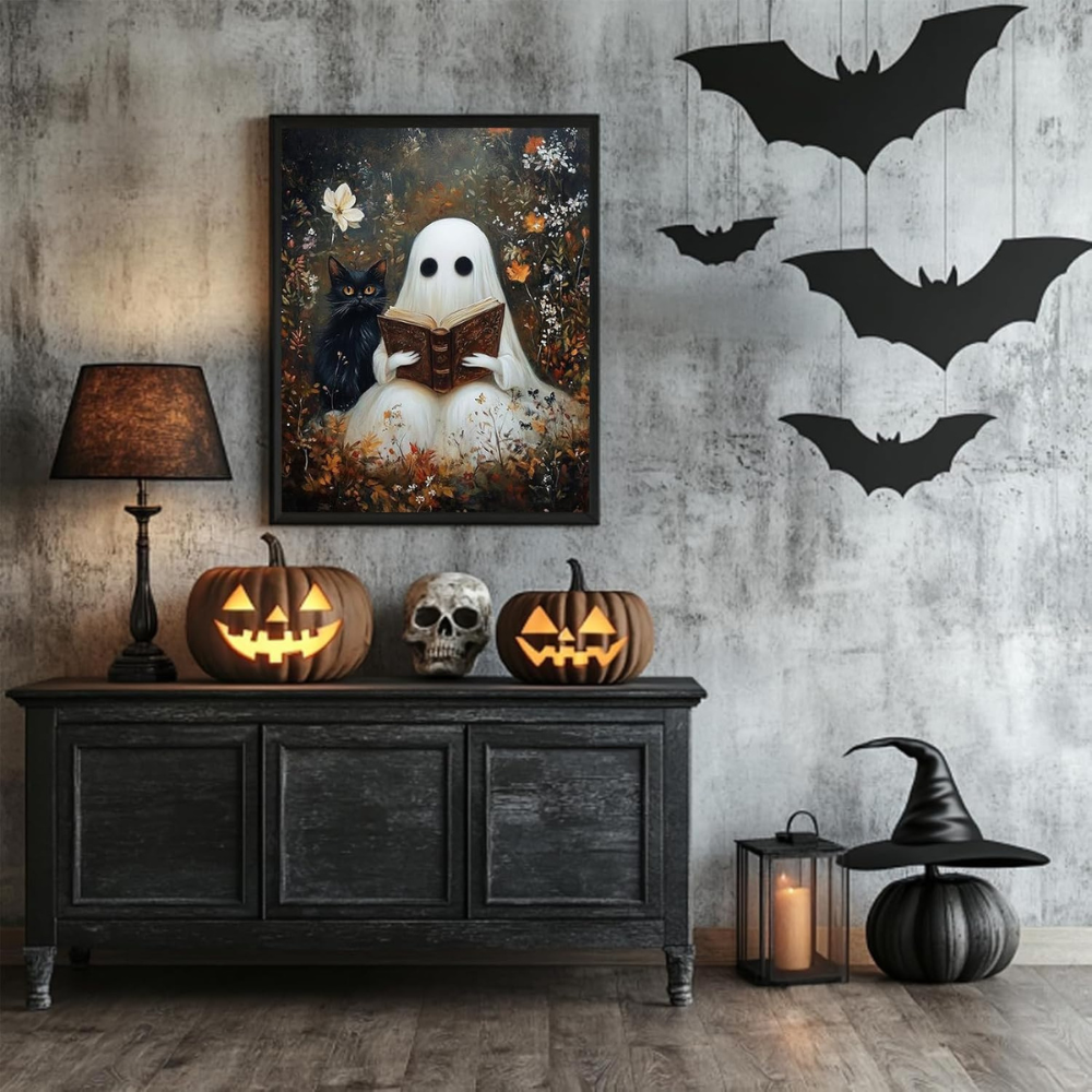 Halloween Reading Companion Paint by Numbers Kit
