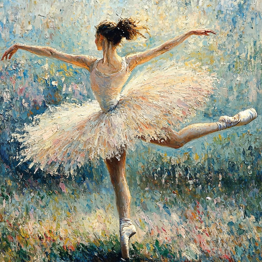 Edgar Degas Inspired Timeless Ballet Dance Numbered Painting Kits