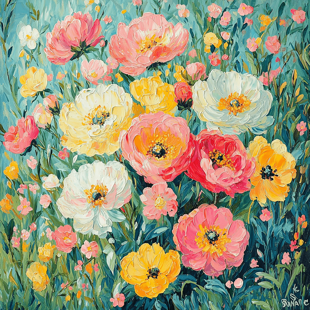 Pierre-Auguste Renoir Inspired Joyful Springtime Paint By Numbers Art