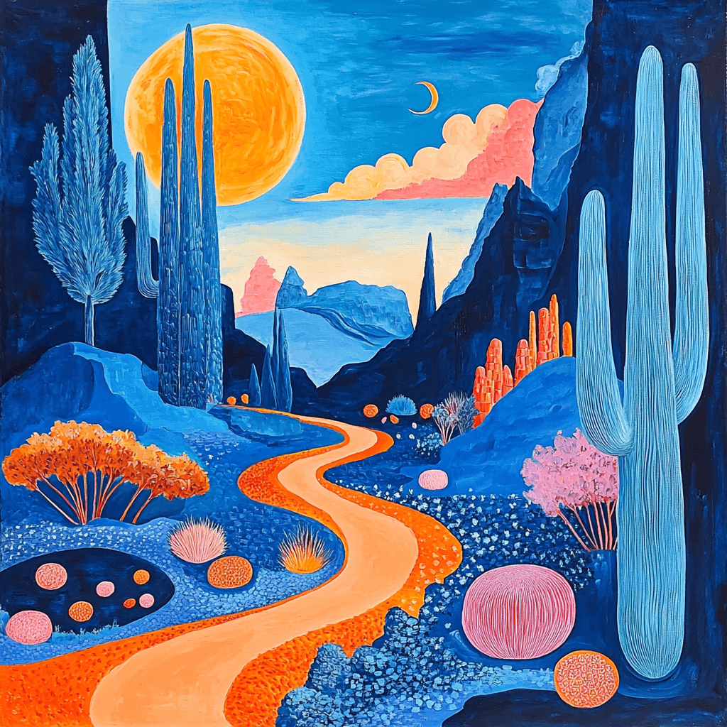 Salvador Dalí Inspired Surreal Dreamscape Journey Paint By Numbers