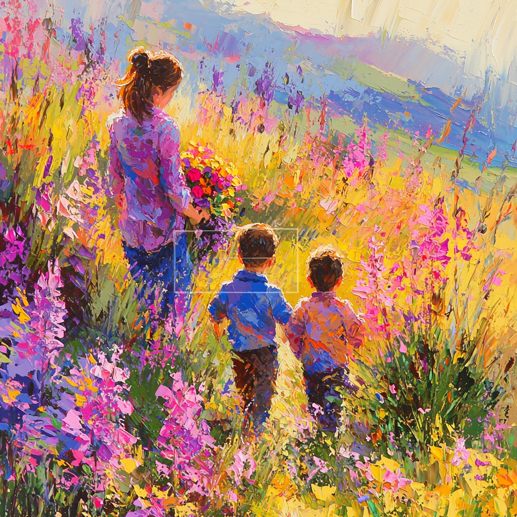 Spring’s Embrace Paint By Numbers Art