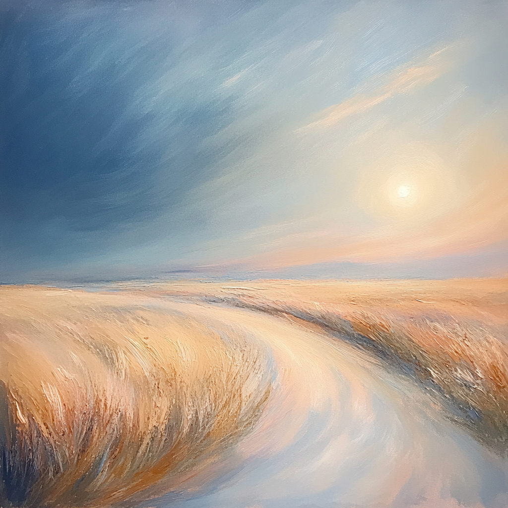 Edgar Degas Inspired Moonlit Veil painting number kit