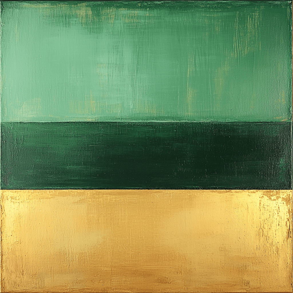 Mark Rothko Inspired Silent Harmony Painting Number Kit