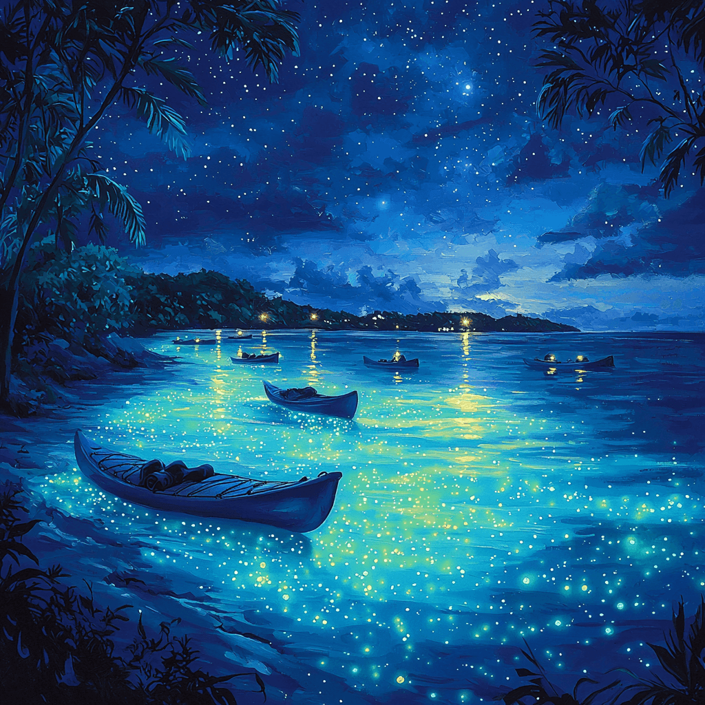 Bioluminescent Bay - Vieques Paint By Number