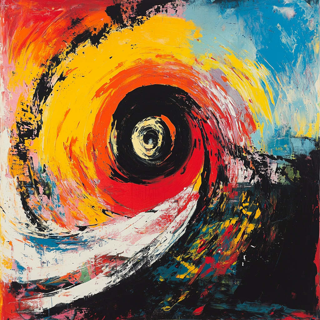 Jean-Michel Basquiat Inspired Cycles Of Time Numbered Painting Kits