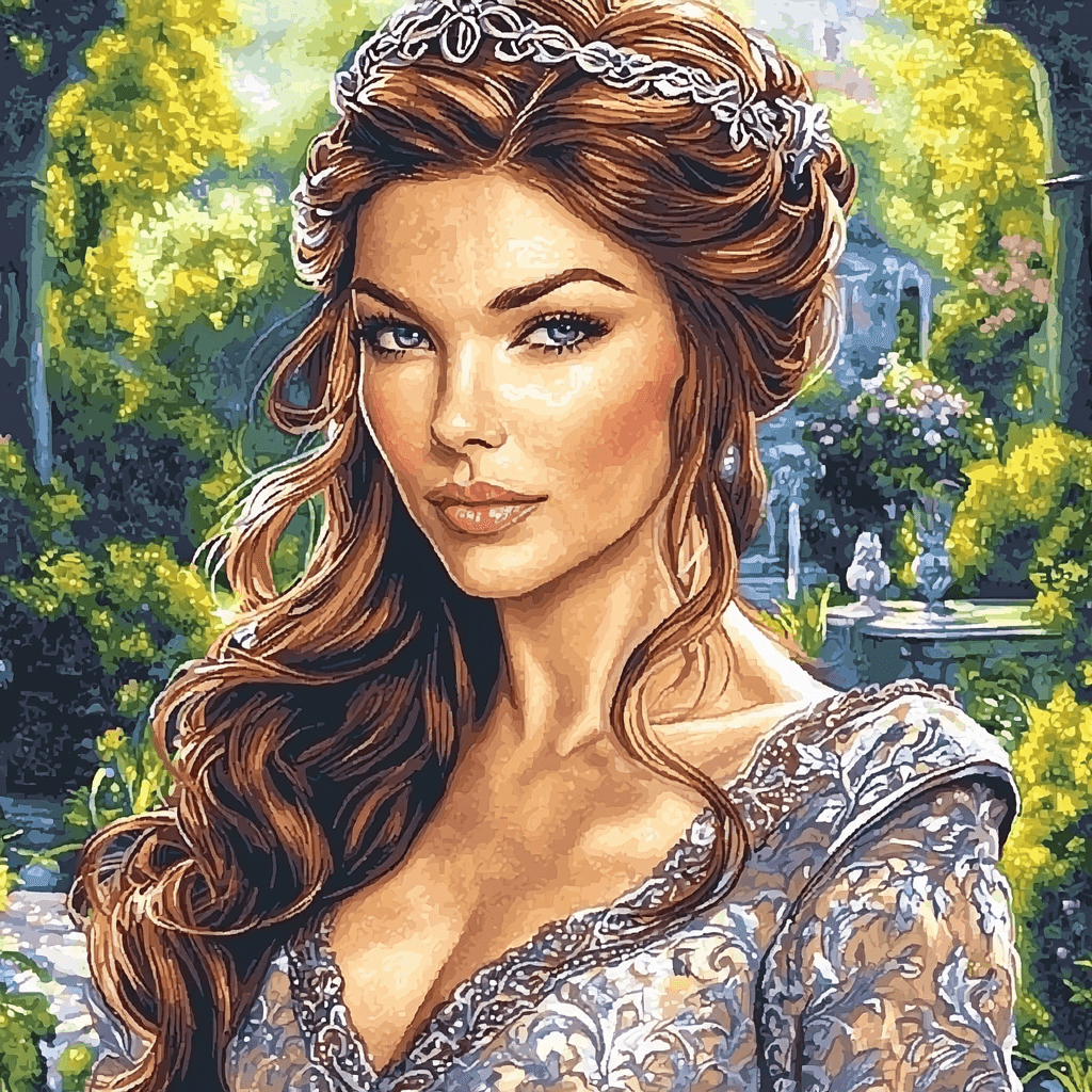 Natalie Dormer: The Regal Ambiguity Of The Queen's Guard Paint By Numbers Art