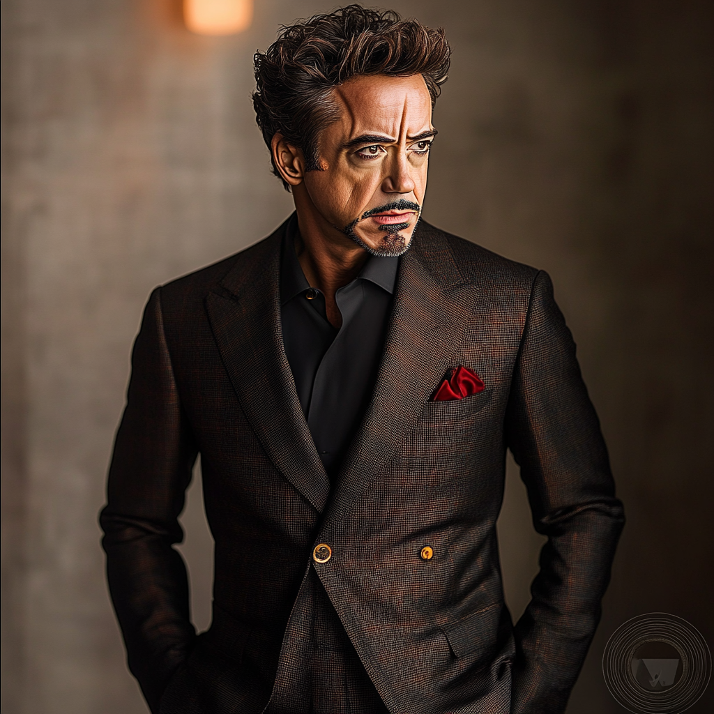 Robert Downey Jr.: Forging Ironbound Elegance Paint by numbers art