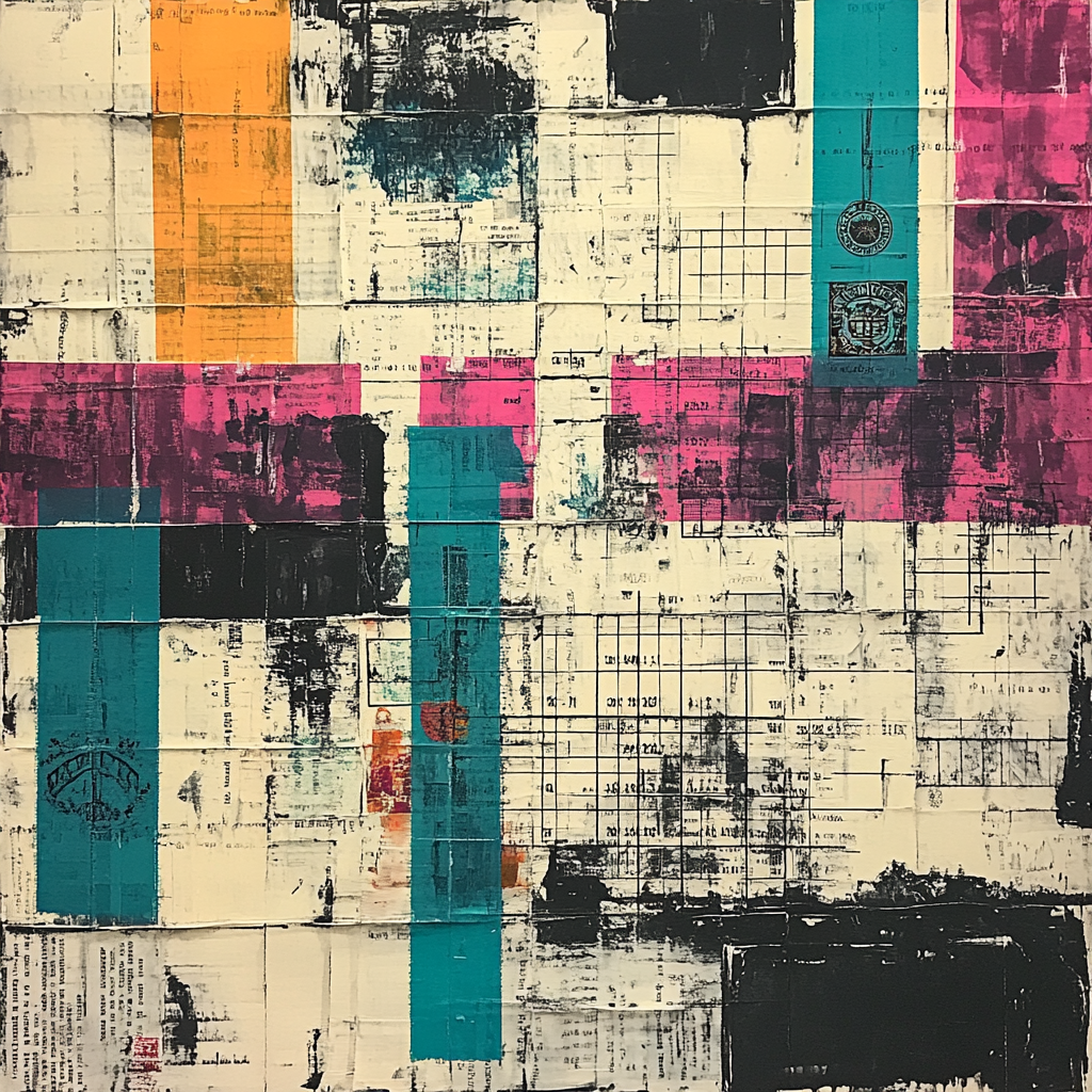 Jean-Michel Basquiat Inspired Memory Archive Painting by numbers kit