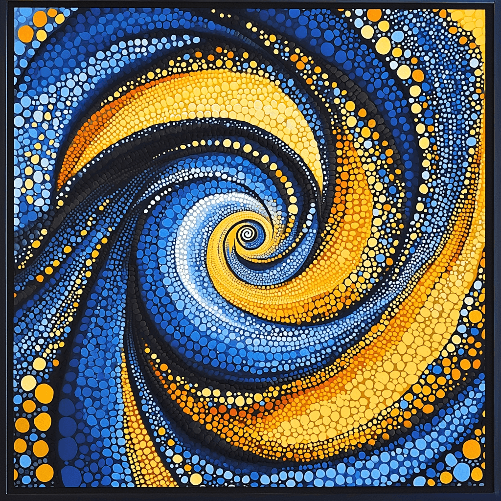 Yayoi Kusama Inspired Endless Echoes Painting By Numbers Kit