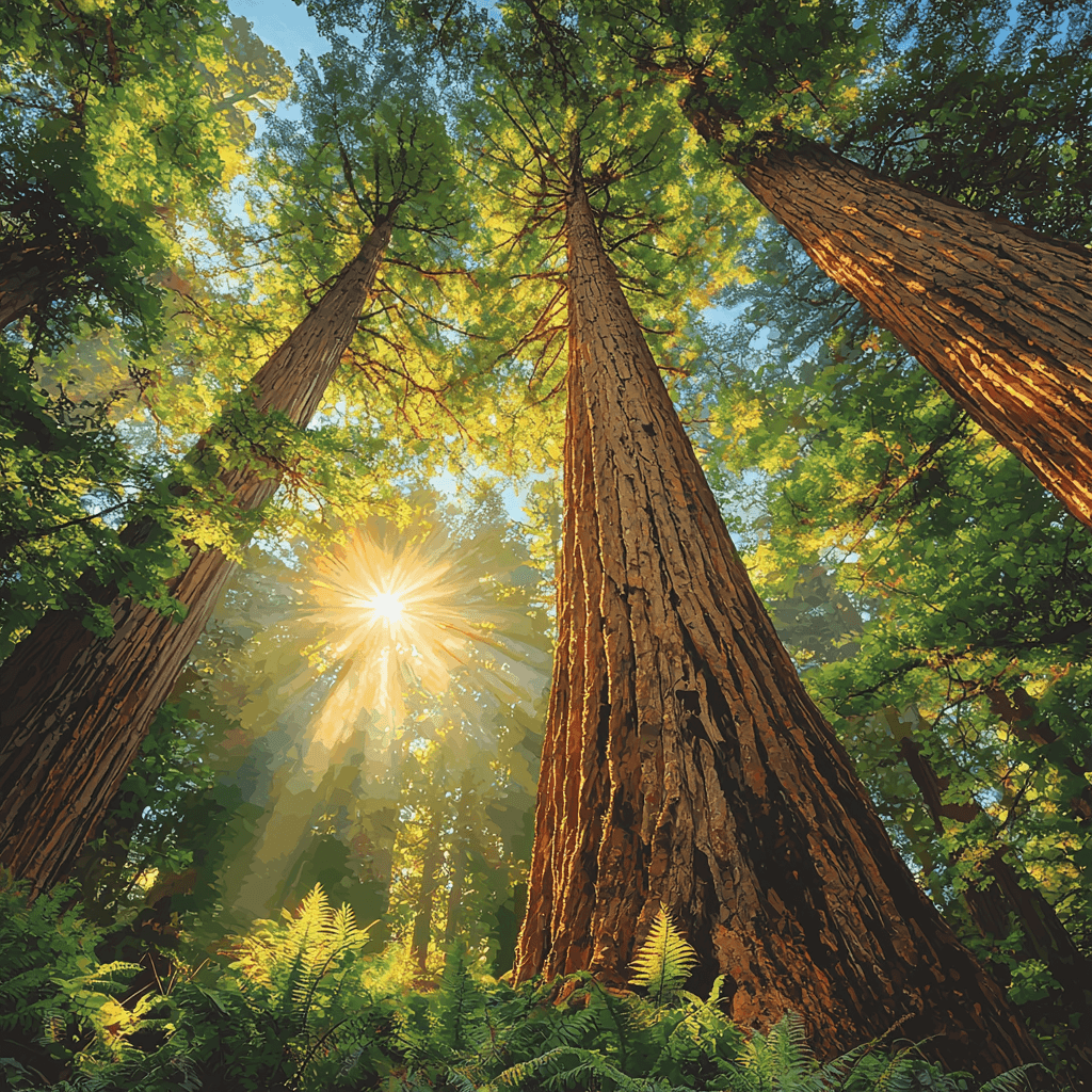 Redwood National Park - USA Paint By Numbers