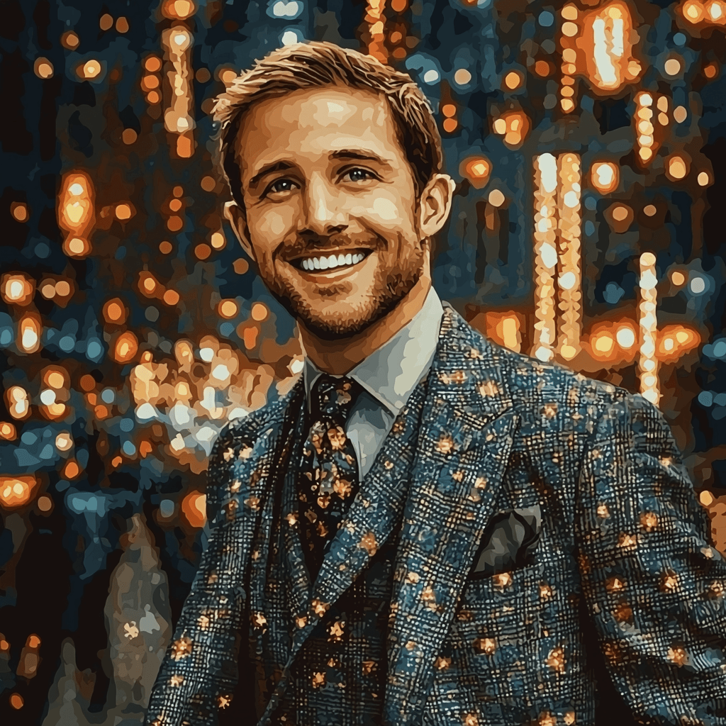 Ryan Gosling: The Dreamy Spirit Of La La Land Paint By Numbers Art