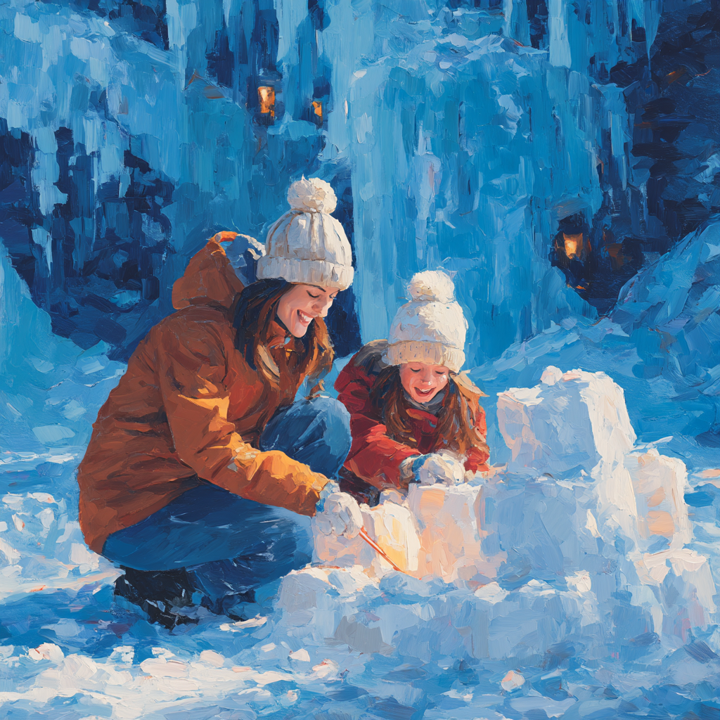 Wondrous Winter Days Paint By Numbers