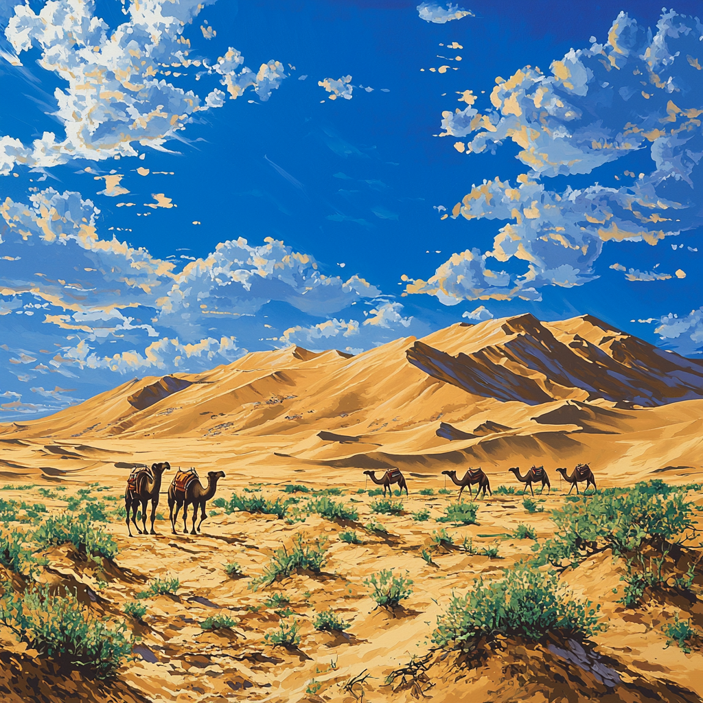 The Gobi Desert - Mongolia Paint By Numbers