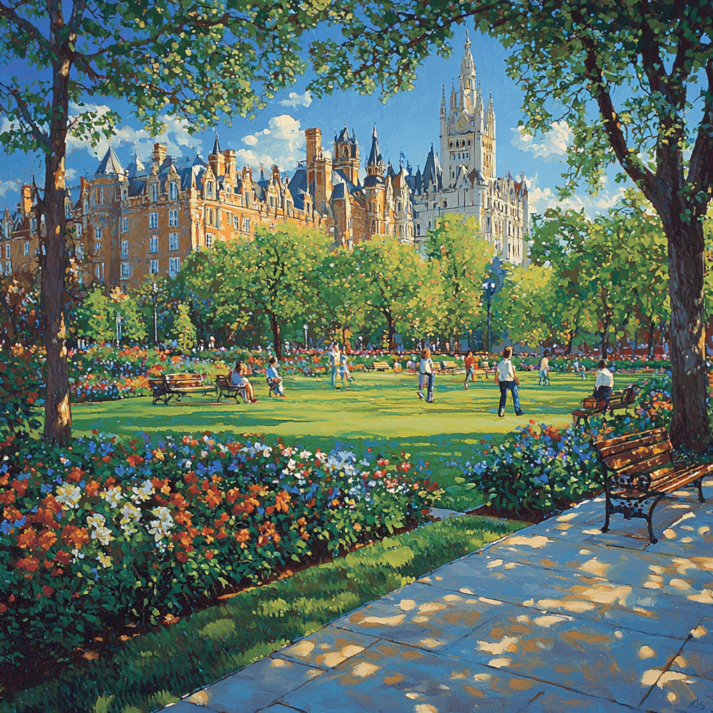 Kongens Have Painting By Numbers Kit