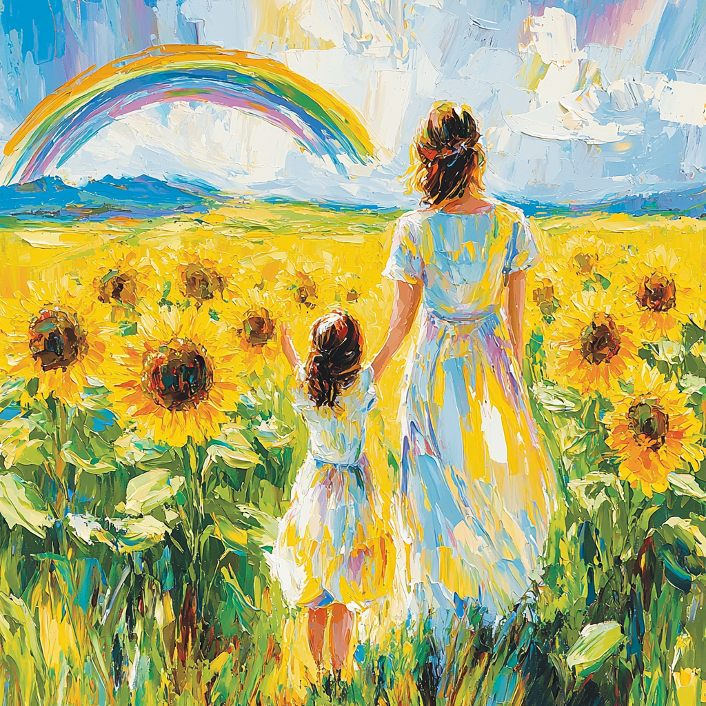 Chasing Rainbow Dreams Paint By Numbers Art
