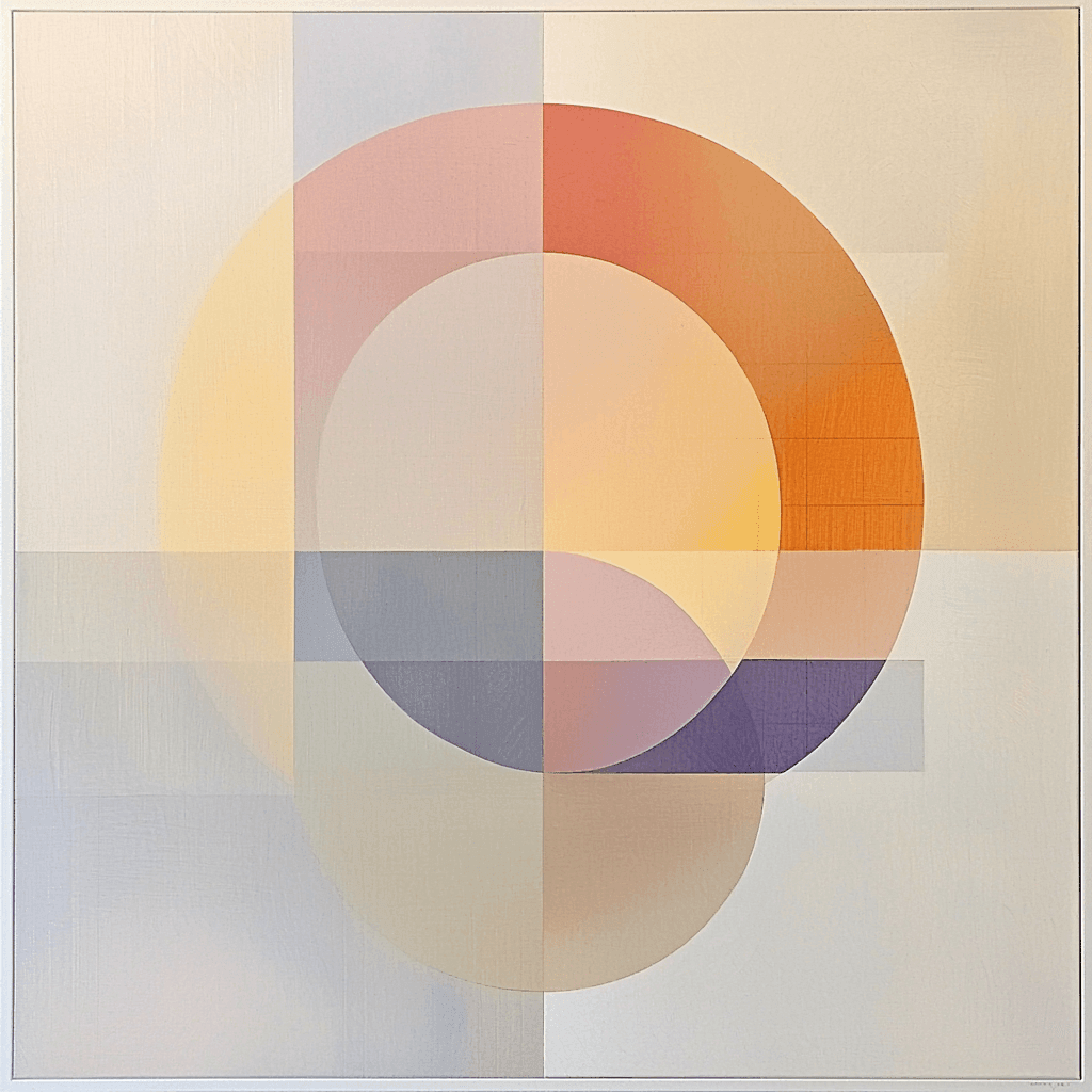 Agnes Martin Inspired Cosmic Oasis Paint By Numbers Art