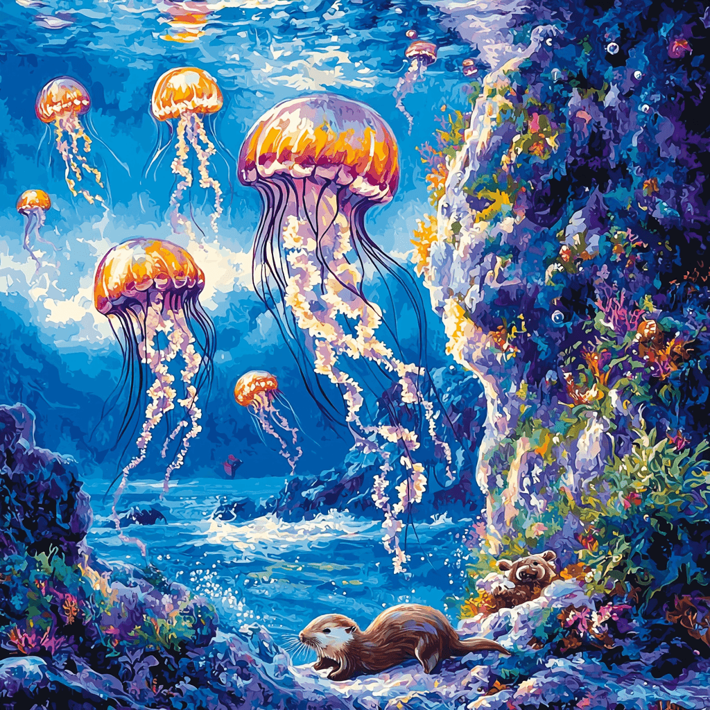 Monterey Bay Aquarium - California Paint By Number