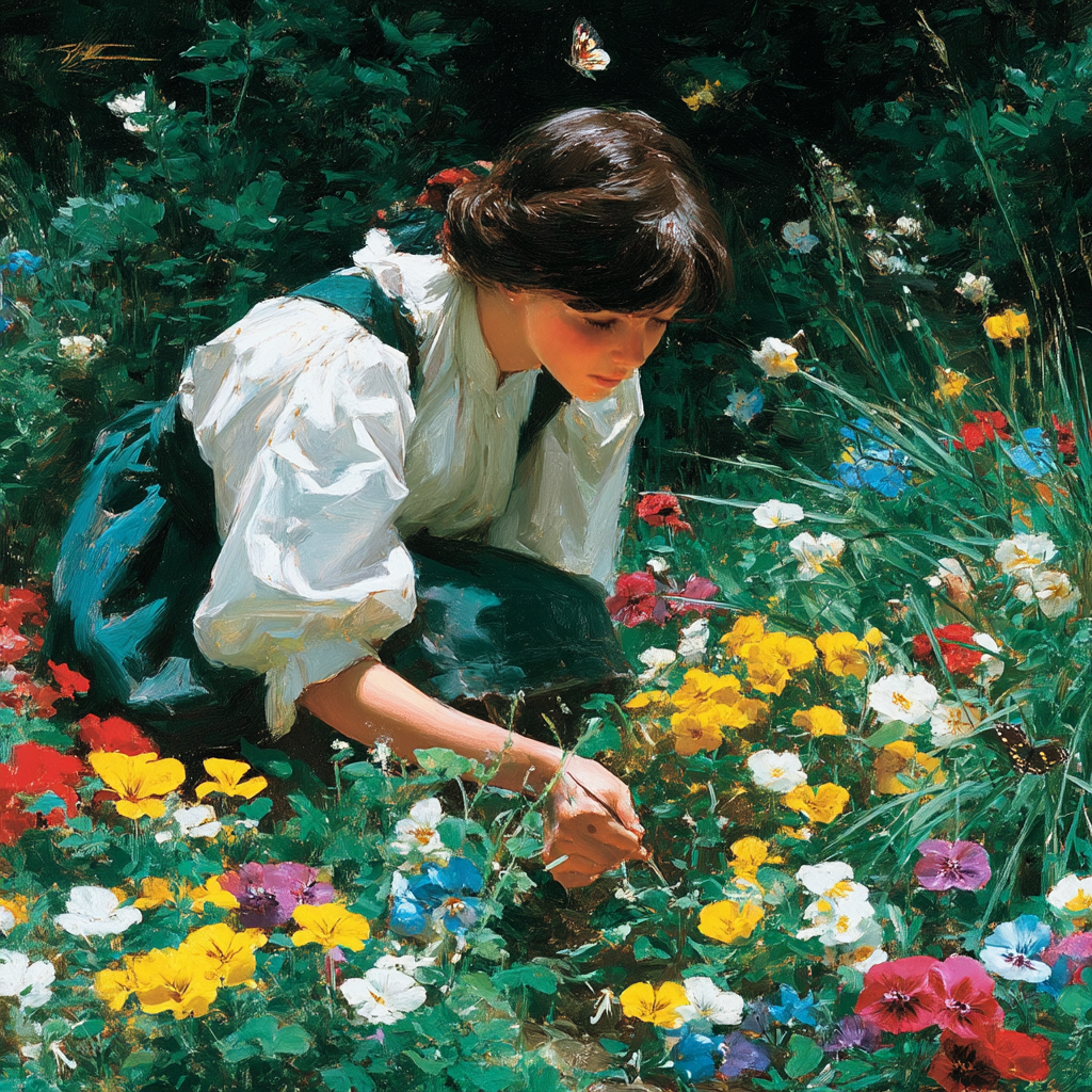 Bountiful Blessings Of Motherhood Numbered Painting Kits