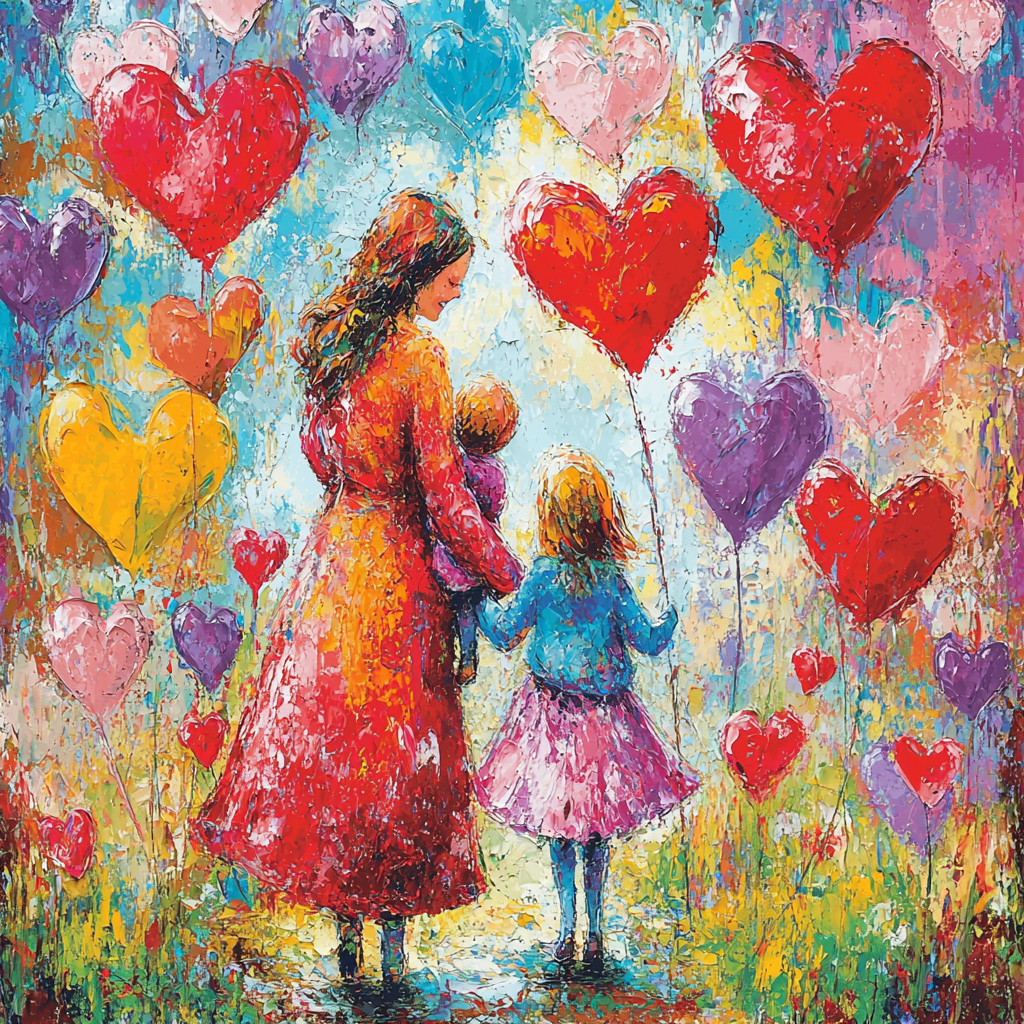Hearts Full Of Love Paint By Number