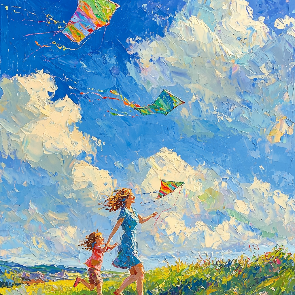 Joyful Days At The Park Number Painting