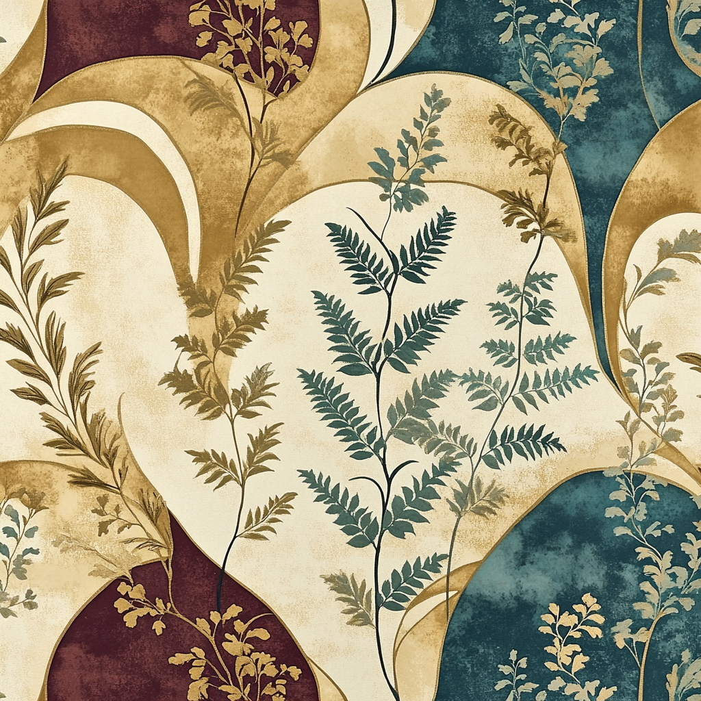 Alphonse Mucha Inspired Whispers Of The Forest paint by number