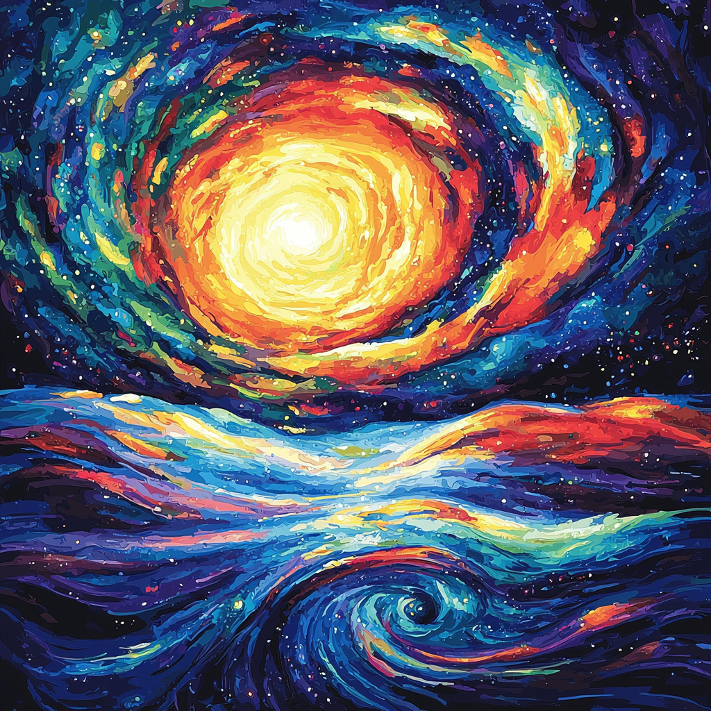 Paul Cézanne Inspired Fluctuating Cosmos Painting By Numbers Kit